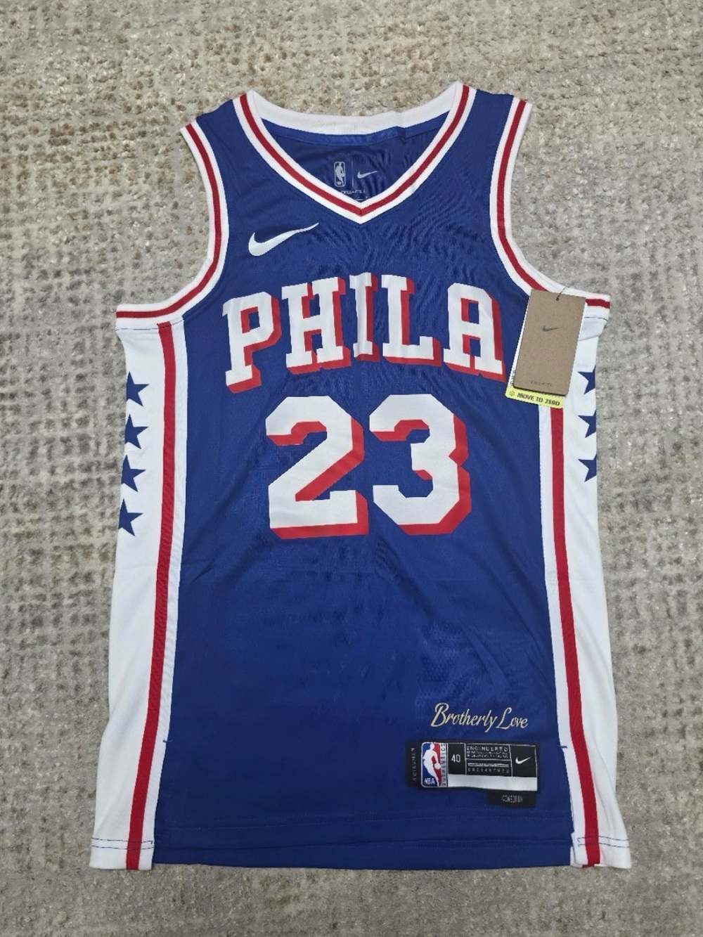 Nike Philadelphia 76ers Lebron Jersey